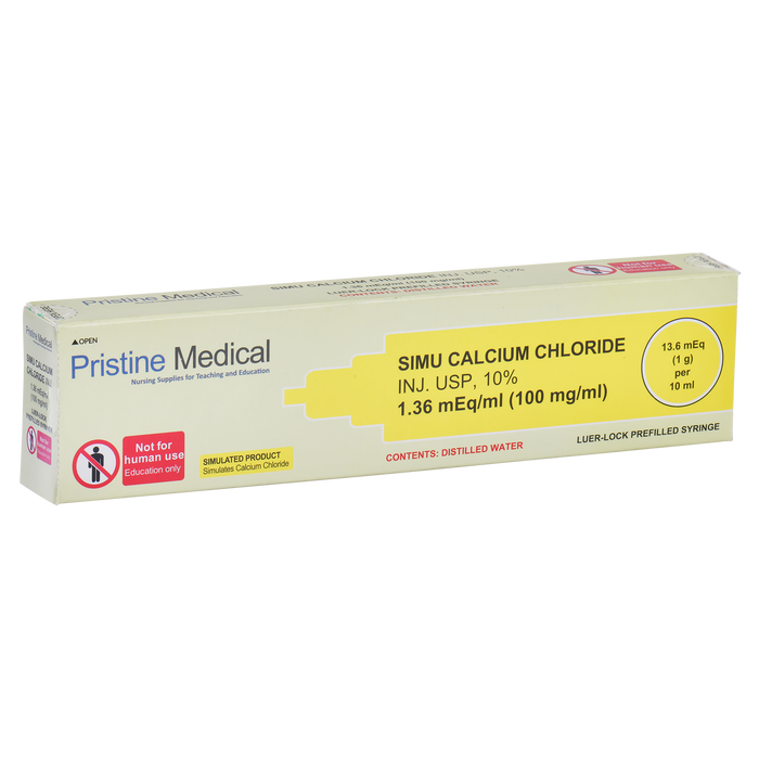 Simu Calcium Chloride, 1.36 mEq/ml, 10ml Prefilled Syringe