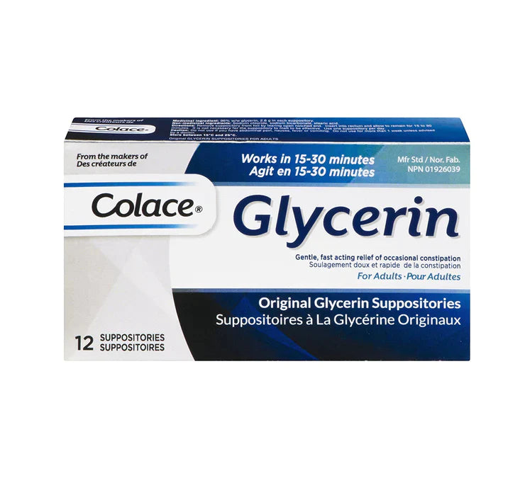 Colace Glycerin Suppository