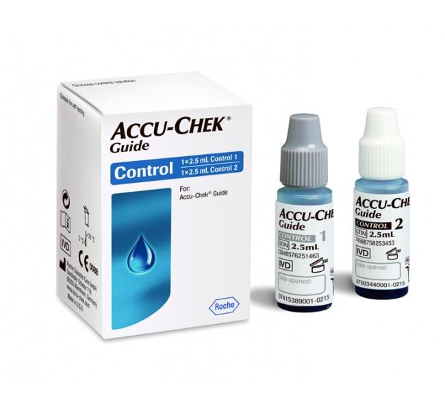 Accu-Chek Guide Control, 2 x 2.5ml