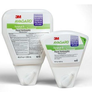 3M Avagard Surgical Hand Antiseptic with Moisturizers, Dispenser Bottle, 500ml