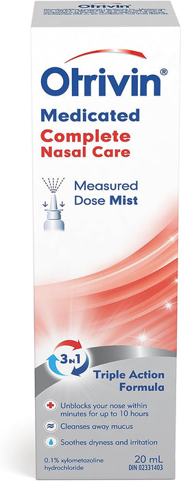 OTRIVIN Medicated Complete Nasal Care (Spray)
