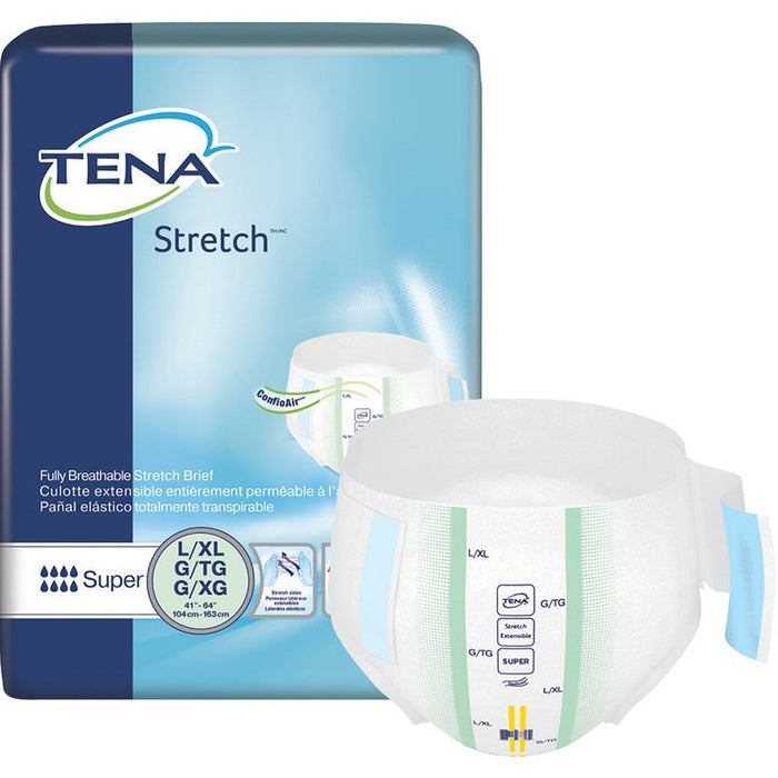 TENA ProSkin Stretch Super Briefs, L/XL