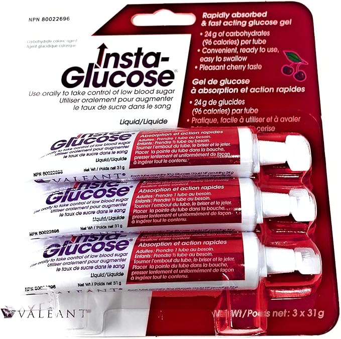 Insta-Glucose Low Blood Sugar Gel