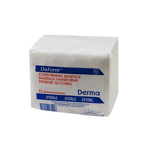DuForm Conforming Bandage, Sterile, 4.1yd x 4"