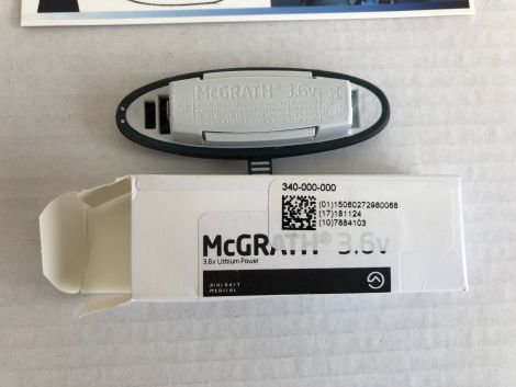 McGrath MAC Enhanced Direct Laryngoscope Battery Pack