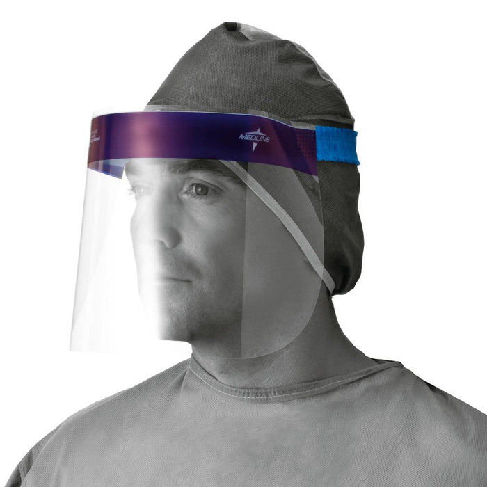 Full Length Face Shield with Comfortable Foam Strip