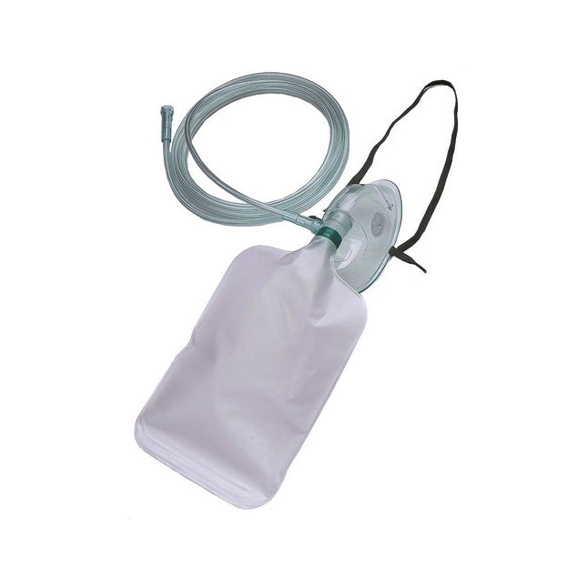 Vyaire AirLife 3-in-1 Oxygen Mask, with Safety Vent and Tubing, 7', Adult