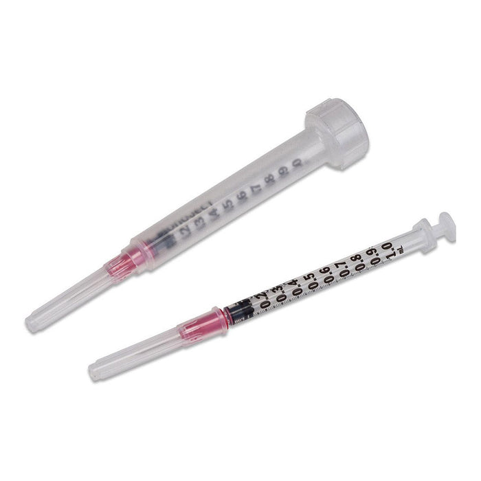 Monoject Rigid Pack Tuberculin Syringes, 1ml, 28G x 0.5"