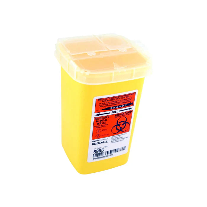SharpSafety Sharps Container, Phlebotomy, 1QT