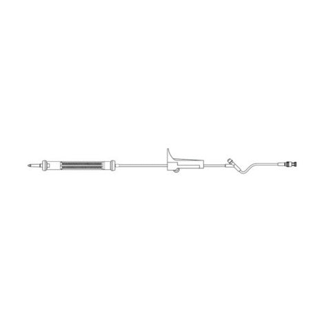 BBraun Gravity Blood Administration Set, Non-Needle-free Injection Site, 75"
