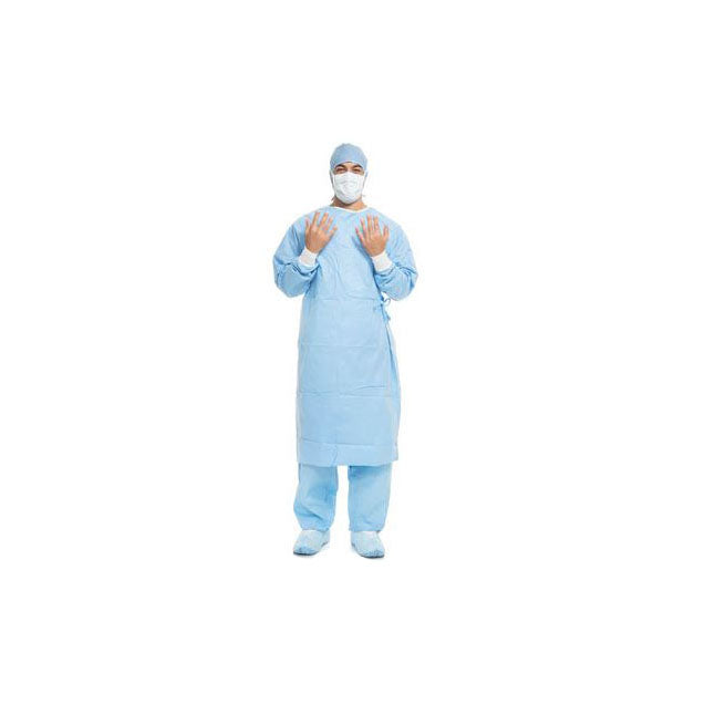 AERO BLUE Surgical Gown, Sterile, L