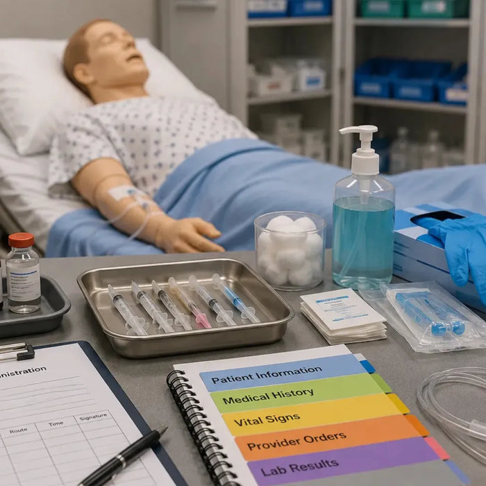 How to Set Up a Simulated Medication Administration Station in Your Nursing Skills Lab