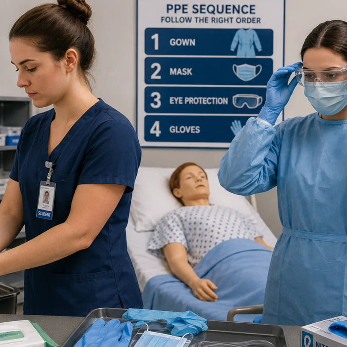 Hand Hygiene and PPE Compliance in the Simulation Lab: What Students Get Wrong (and How to Fix It)