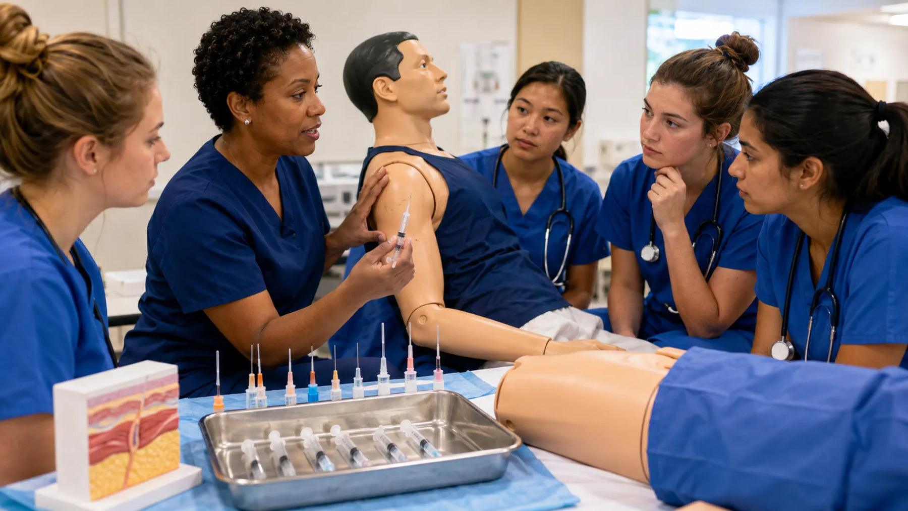How to Teach Needle Length Selection for IM Injections Based on Patient Type