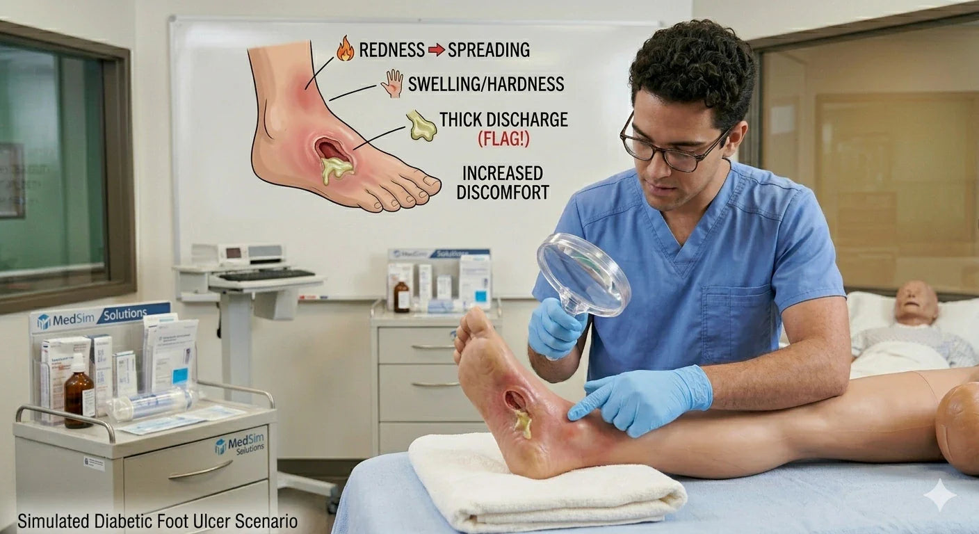 Recognizing Early Signs of Wound Infection: Simulation Scenarios for Clinical Training