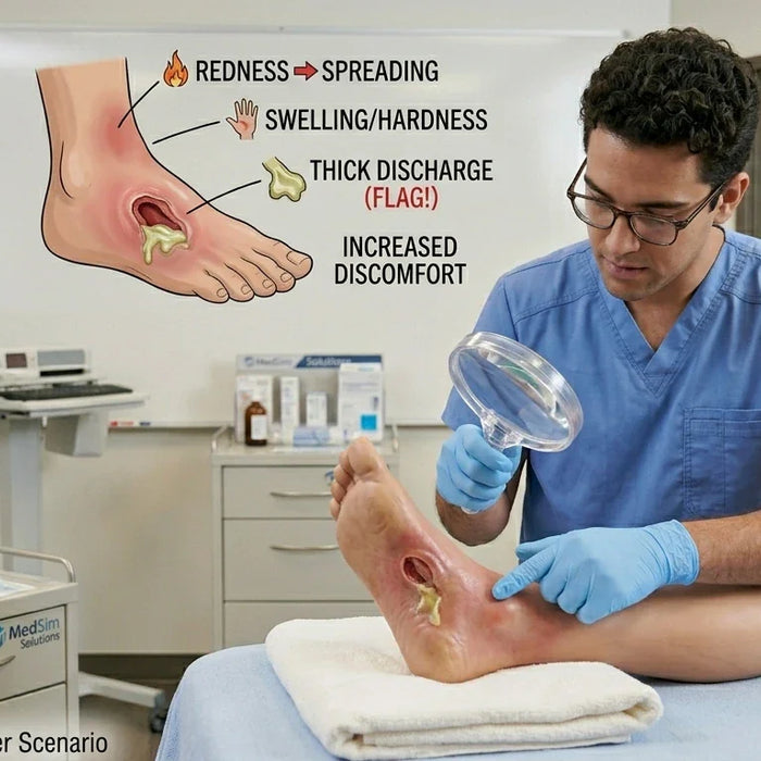 Recognizing Early Signs of Wound Infection: Simulation Scenarios for Clinical Training