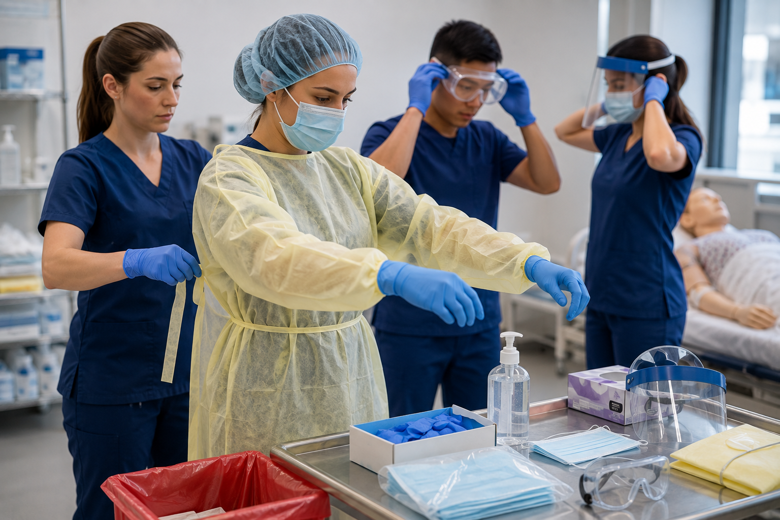 Infection Control Training: Teaching PPE Donning and Doffing the Right Way