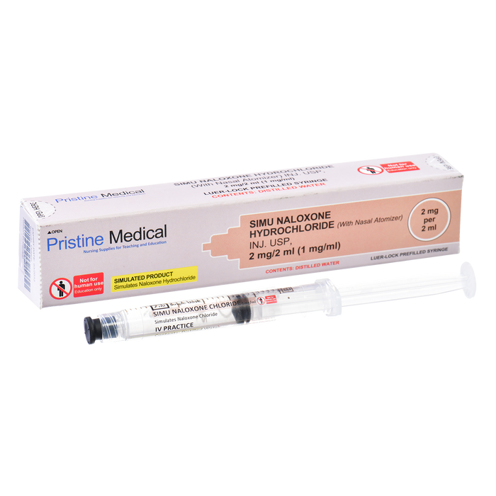 Simu Naloxone Hydrochloride, 1mg/ml, 2ml Prefilled Syringe — Pristine ...