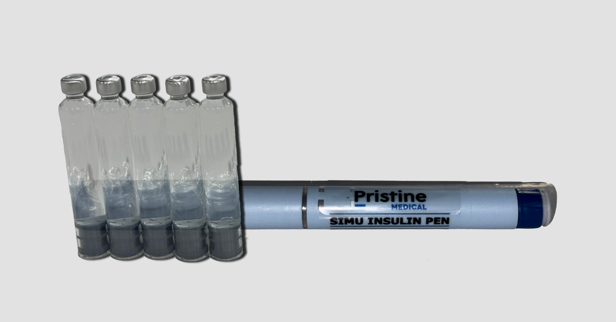 Pristine Medical Insulin Cartridge, 25/BX