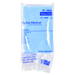 A light-blue dressing tray, containing various medical supplies, is packaged in clear plastic. The contents list includes towels, forceps, and sponges. The label states "EDUCATIONAL PURPOSES ONLY, NOT FOR HUMAN ANIMAL USE." Expiration date: 03-2027.