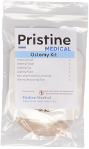 Pristine Medical ostomy kit for training purposes