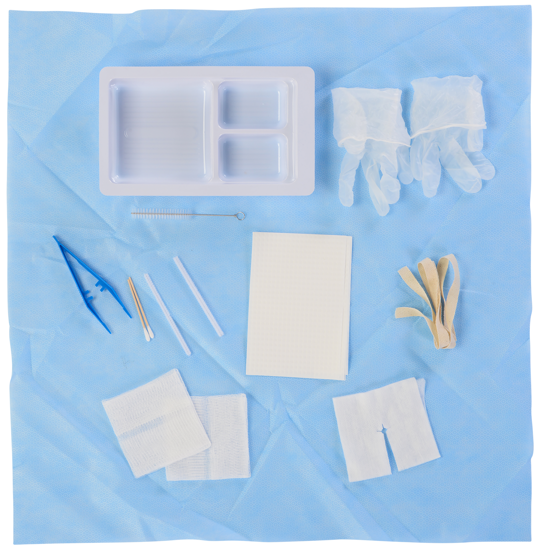Tracheostomy care kit with Simulated Tray – Pristine Medical