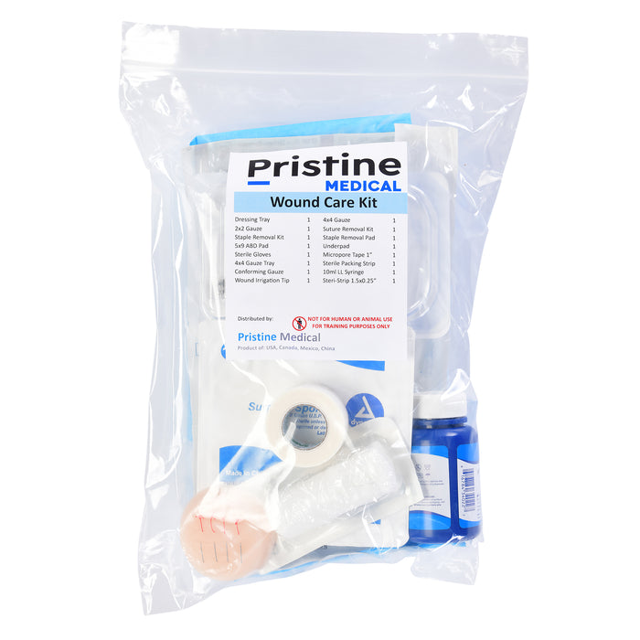 Wound Care Kit for Practice & Training Pristine Medical Wound Care Kit for Practice & Training Pristine Medical