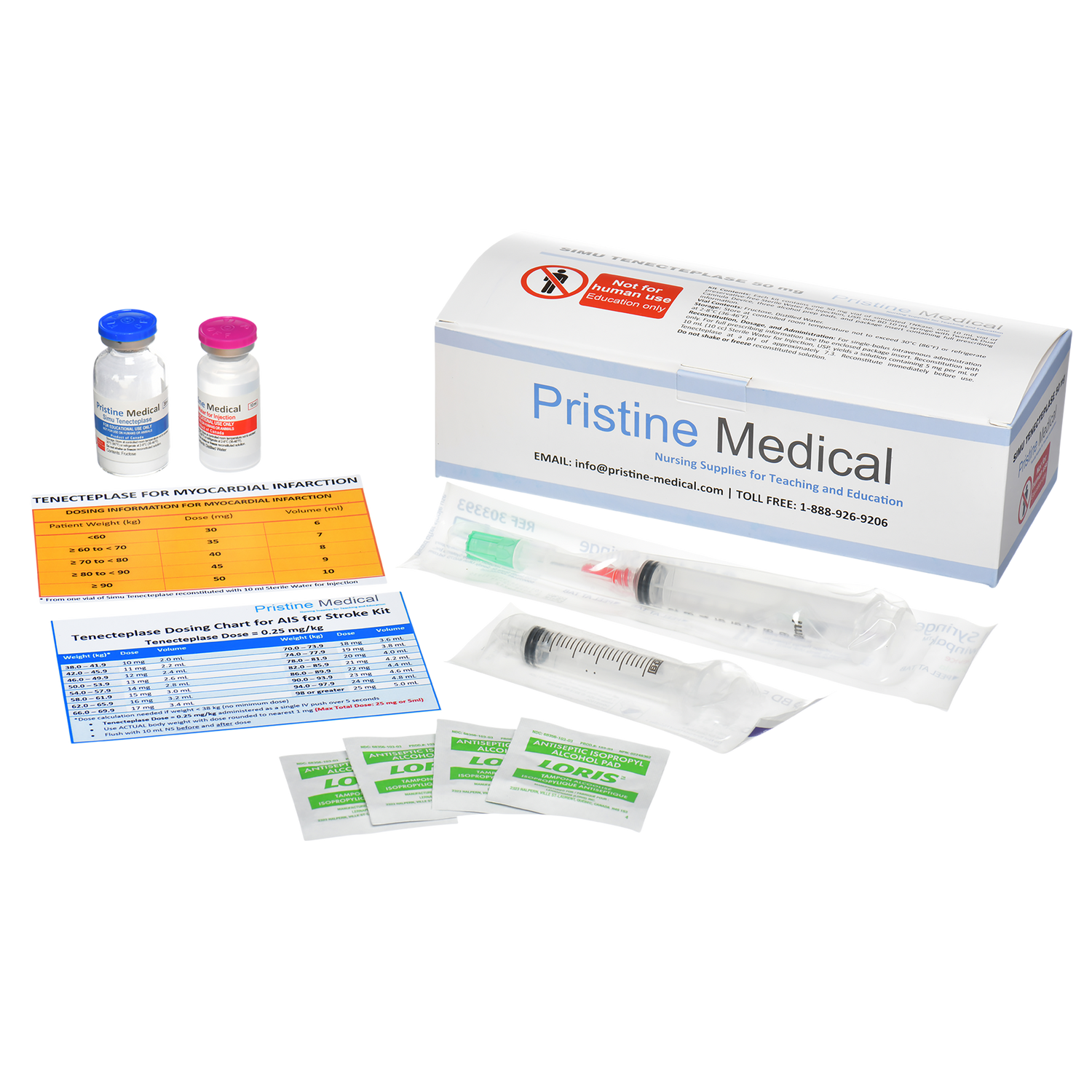 Pristine Medical Simu Tenecteplase
open pack