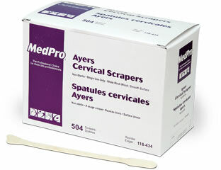 MedPro Ayers Cervical Scraper, Non-Sterile