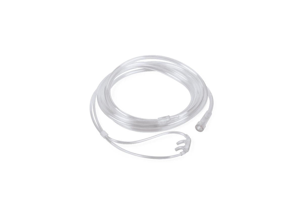 Medline Nasal Cannula Adult Curved Tips with 7' Oxygen Tubing Standard Connector
