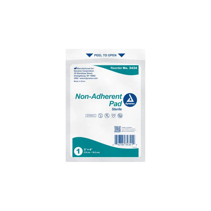 Dynarex Sterile Non-Adherent Pads