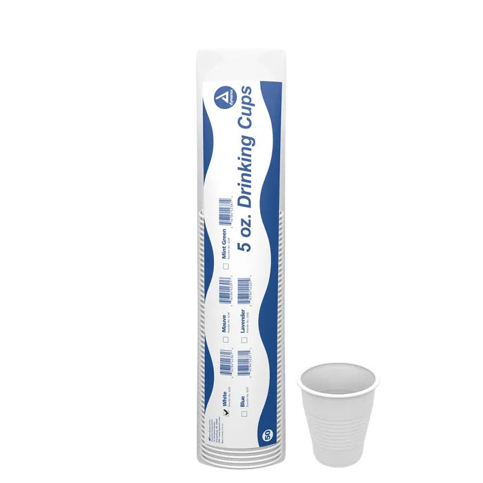 Dynarex 5oz Drinking Cup, White — Pristine Medical