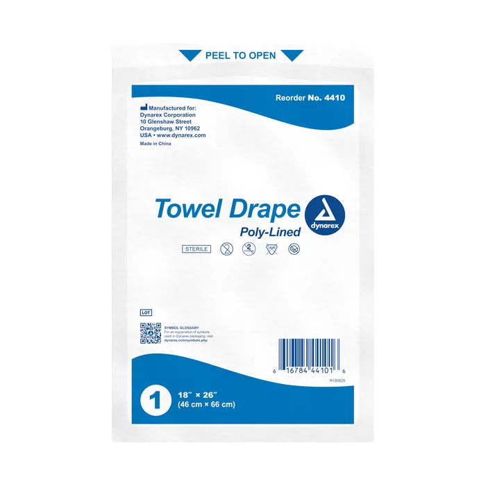 Dynarex Sterile Disposable Towel Drapes