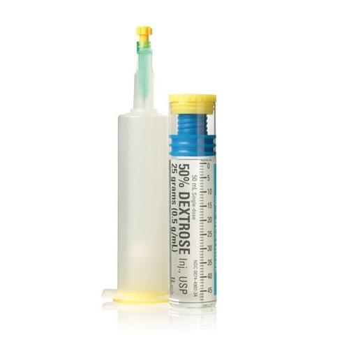Prefilled Syringe, 50% Dextrose Lifeshield — Pristine Medical