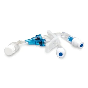 BD Secondary IV Administration Set with Spin Male Luer Lock and Hanger, 20-Drop, 31", 11ml, Non DEHP