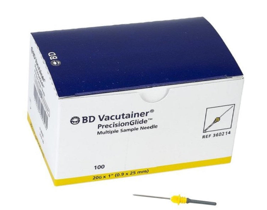 BD Vacutainer Multi-Sample Blood Collection Needle, 20G x 1"