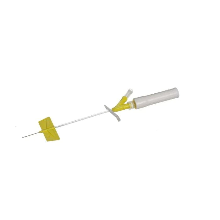 BD Saf-T-Intima IV Catheter Safety System, Yellow, Y Adapter, 24G x 0.75"