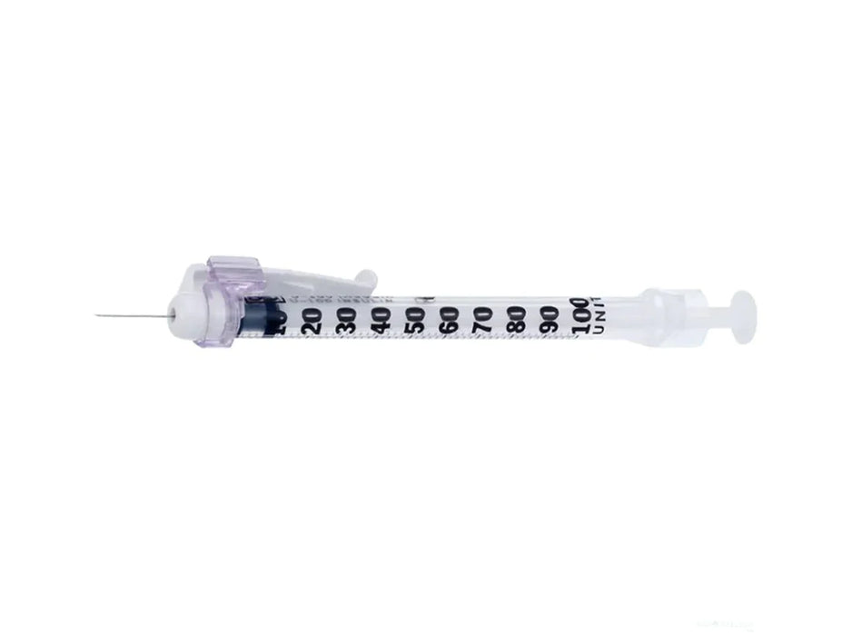 BD SafetyGlide Insulin Syringe 29G x 0.5