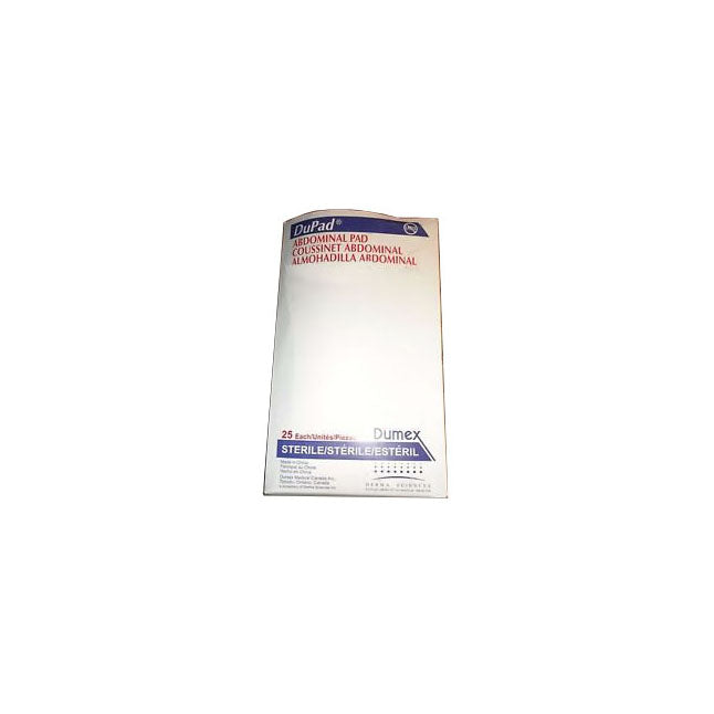 Dupad Abdominal Pad,Sterile, 10" x 8"