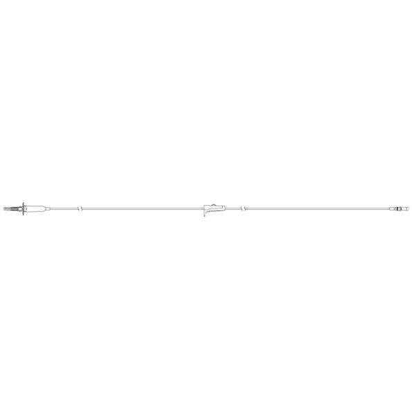 ICU Medical - Secondary Set, Macrobore, Extension Hook, 34"