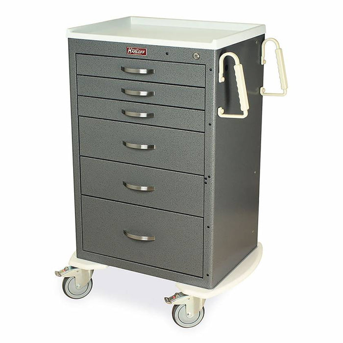 Harloff M-Series Clinical Cart with Key Lock