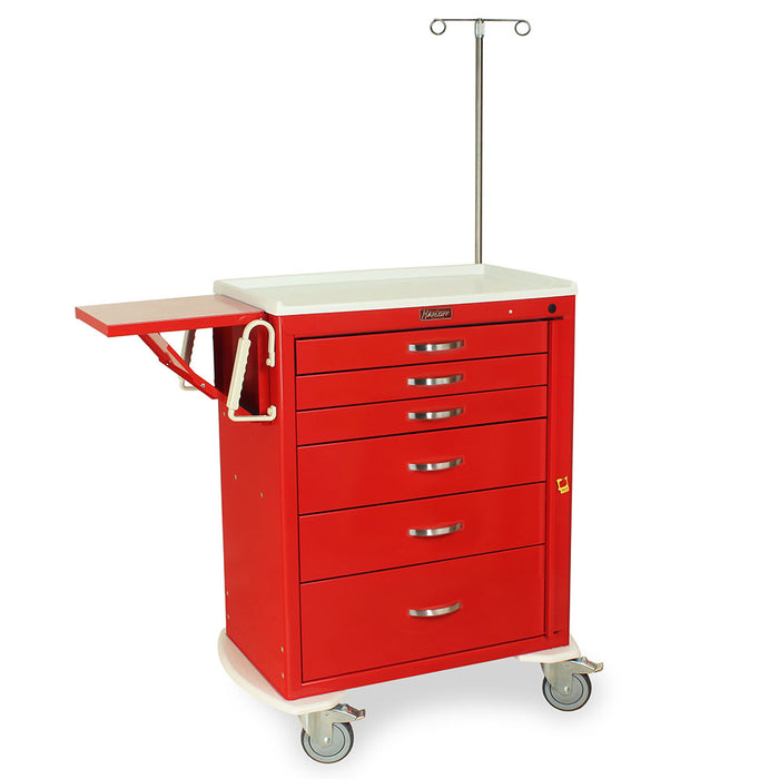 Harloff M-Series Tall Emergency Crash Cart with MD30-EMG1 Package