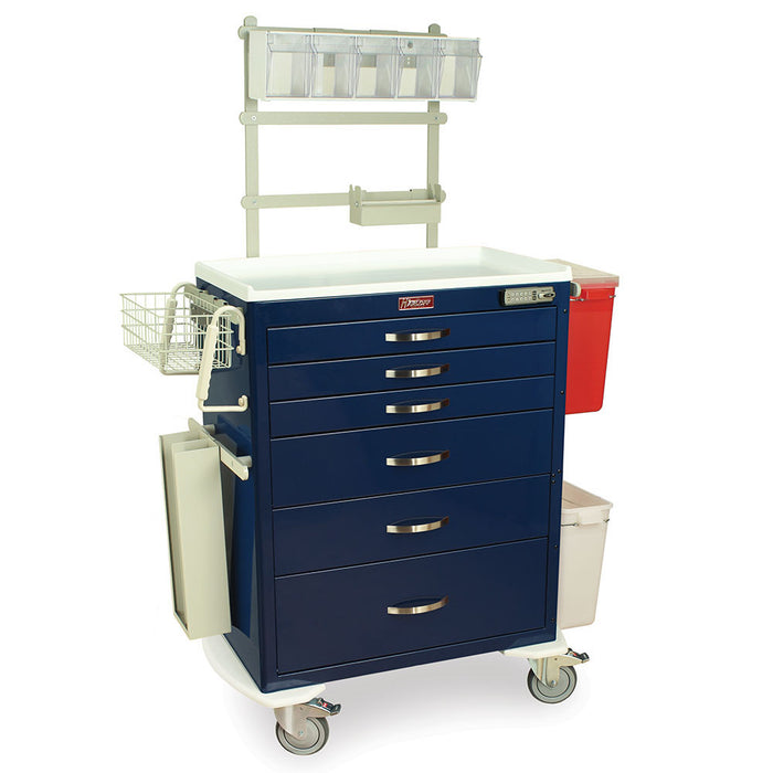 Harloff M-Series Tall Anesthesia Cart with MD30-ANS3 Package