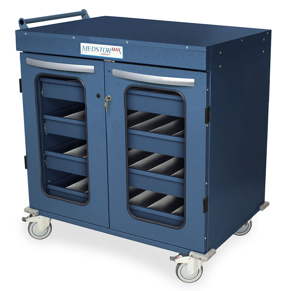 Harloff Mid-Size IntraOcular Lens Cart, 840 Capacity — Pristine Medical