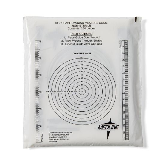 Medline Disposable Wound Measure Guide — Pristine Medical