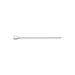 A long cotton swab rests horizontally against a white background.