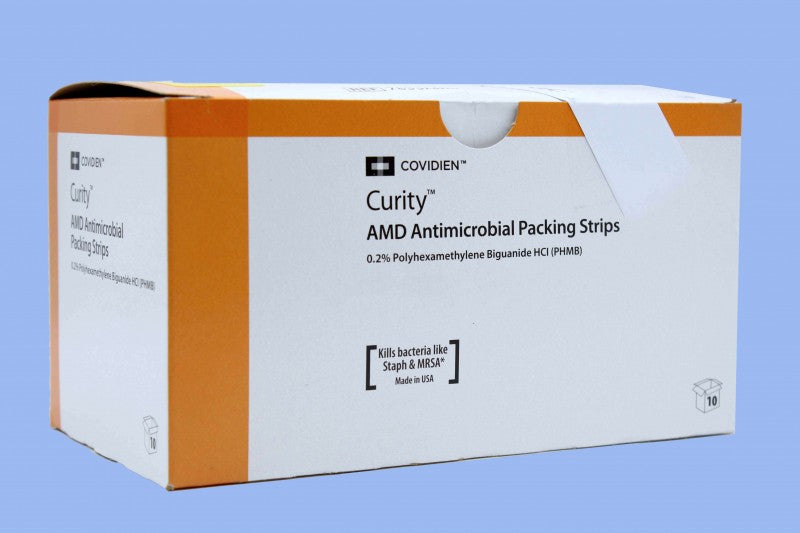 Curity AMD Packing Strips, 1" x 3", Sterile