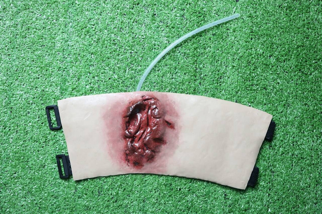 Anatomy Lab Moulage - Hemorrhaging Blast Leg Wrap-on