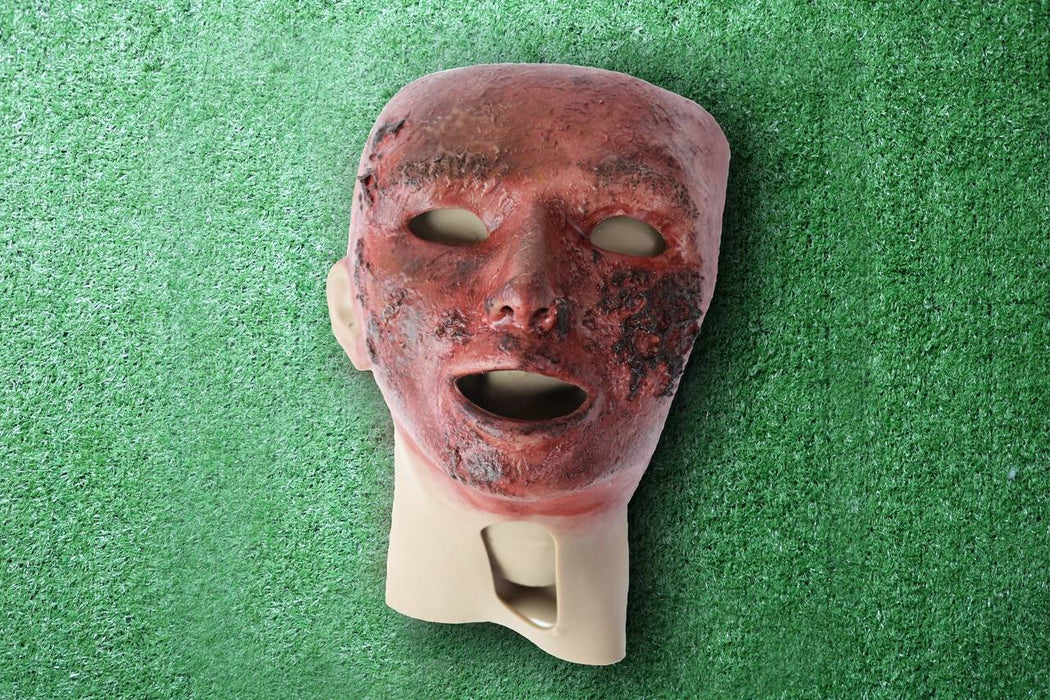 Anatomy Lab Moulage - Wearable Burn Face