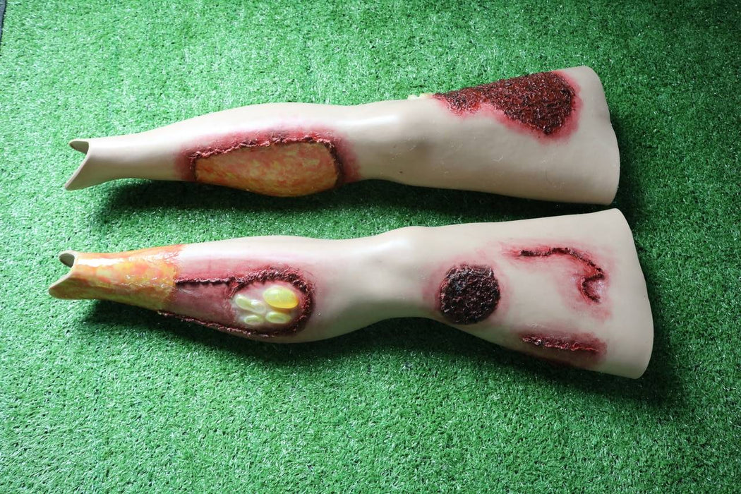 Anatomy Lab Moulage - Wearable Burn Legs